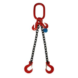 Lant macara cu carlige de scurtare 8 mm 2 brat 2 tone