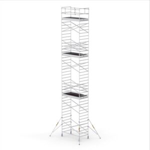 Schelă mobilă profesională din aluminiu ProTUBE L14
